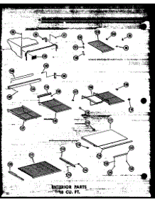 Interior Parts 18 Cu. Ft. (Tm18n / P60236-51W) (Tm18n-C / P60236-51Wc) (Tm18n-Ag / P60236-51Wg) (Tm18n-A / P60236-51Wa) (Tm18n / P60236-61W) (Tm18n-Ag / P60236-61Wg) (Tm18n-C / P60236-61Wc) (Tm18n-A / P60236-61Wa) (Tc18n-A / P60236-53Wa) (Tc18n-C / P60236-53Wc) (Tc18n-Ag / P60 parts for Amana Top-Mount Refrigerator ETM18N-A-P60236-52WA from AppliancePartsPros.com