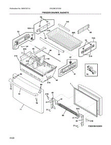 Freezer Door parts for Electrolux Bottom-Mount Refrigerator EW23BC87SS5 from AppliancePartsPros.com