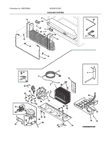 System parts for Electrolux Bottom-Mount Refrigerator EW23BC87SS7 from AppliancePartsPros.com