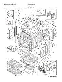 Lower Oven parts for Electrolux Electric Wall Oven EW30EW65PSE from AppliancePartsPros.com