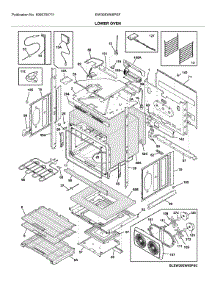 Lower Oven parts for Electrolux Electric Wall Oven EW30EW65PSF from AppliancePartsPros.com
