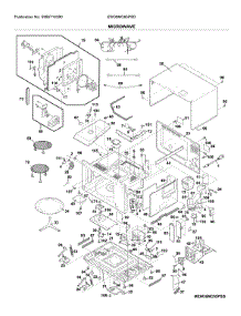Microwave parts for Electrolux Wall Oven/Microwave Combo EW30MC65PSD from AppliancePartsPros.com