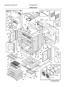 Lower Oven parts for Electrolux Wall Oven/Microwave Combo EW30MC65PSE from AppliancePartsPros.com