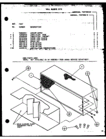 Wall Sleeve Kits (Ws900a / P6978501r) (Ws900ad / P6978503r) parts for Amana Central Air Conditioner EWV5/P6383105R from AppliancePartsPros.com