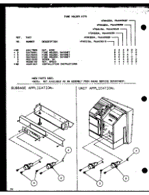 Fuse Holder Kits (Fhk315a / P6440901r) (Fhk320a / P6440902r) (Fhk415a / P6440904r) (Fhk420a / P6440905r) (Fhk430a / P6440906r) parts for Amana Central Air Conditioner EWV7/P6383107R from AppliancePartsPros.com
