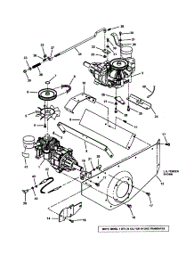 Fender / Transaxle (Yz Models) parts for Snapper Rear-Engine Riding Mower EYZ15334BVE from AppliancePartsPros.com