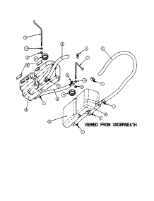 Hydro Reservoir parts for Snapper Rear-Engine Riding Mower EZF5200M from AppliancePartsPros.com