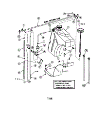 Fuel Tank parts for Snapper Rear-Engine Riding Mower EZF6100M from AppliancePartsPros.com