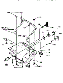 Frame Components parts for Canadiana Gas Snowblower F2030-020 from AppliancePartsPros.com