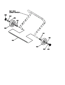 Wheel parts for Signature Gas Snowblower F2034-010 from AppliancePartsPros.com