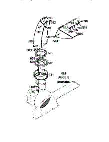Discharge Chute parts for Signature Gas Snowblower F2254-010 from AppliancePartsPros.com