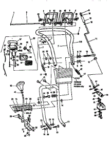 Upper Handle Assembly parts for Canadiana Gas Snowblower F2814-000 from AppliancePartsPros.com