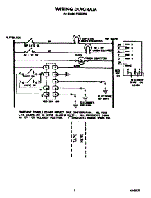 Wiring Diagram parts for Roper Gas Range F4558*0 from AppliancePartsPros.com