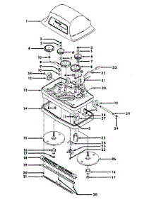 Gear_Motorhousing parts for Hoover Floor Scrubber Polisher F5047-016 from AppliancePartsPros.com