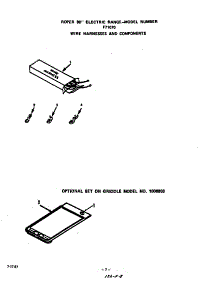 Wire Harnesses And Components parts for Roper Electric Range F7107*0 from AppliancePartsPros.com