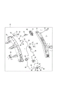 Lower Handle parts for Hoover Carpet Cleaner F8100-900 from AppliancePartsPros.com