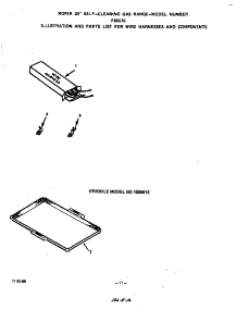 Wire Harnesses And Components parts for Roper Gas Range F8557*0 from AppliancePartsPros.com