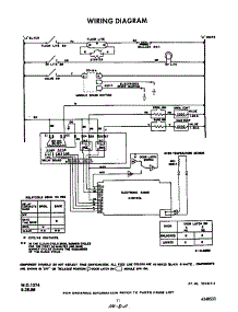 Wiring Diagram parts for Roper Gas Range F8958*1 from AppliancePartsPros.com