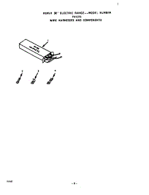 Wire Harnesses And Components parts for Roper Electric Range F9107*0 from AppliancePartsPros.com