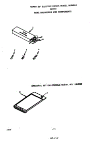 Wire Harness parts for Roper Electric Range F9157*0 from AppliancePartsPros.com