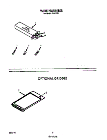 Wire Harness parts for Roper Electric Range F9157*1 from AppliancePartsPros.com