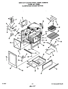 Body parts for Roper Electric Range F9208*0 from AppliancePartsPros.com
