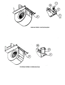 Deck Blower / Bracket Housing parts for Carrier Air Handler FA4BNF036000AAAA from AppliancePartsPros.com