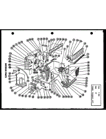 Interior Parts (Fc29-3H / P58055-16R) parts for Amana Room Air Conditioner FC09-2H/P54390-39R from AppliancePartsPros.com