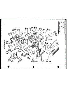 Interior Parts (Fc18-3H / P54655-1R) parts for Amana Room Air Conditioner FC24-3H/P54302-51R from AppliancePartsPros.com