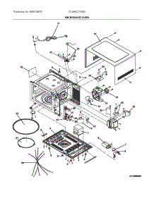 Microwave Oven parts for Frigidaire Wall Oven/Microwave Combo FCWM2727ABA from AppliancePartsPros.com