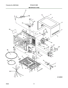 Microwave Oven parts for Frigidaire Range Hood FCWM2727ABE from AppliancePartsPros.com