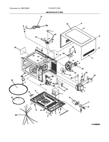 Microwave Oven parts for Frigidaire Wall Oven/Microwave Combo FCWM2727ASD from AppliancePartsPros.com