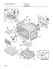 Lower Oven parts for Frigidaire Range Hood FCWM3027ASC from AppliancePartsPros.com