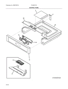 Control Panel parts for Frigidaire Electric Wall Oven FCWS2727AWD from AppliancePartsPros.com