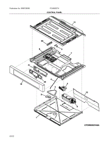 Control Panel parts for Frigidaire Electric Wall Oven FCWS3027AWA from AppliancePartsPros.com