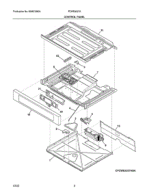 Control Panel parts for Frigidaire Range Hood FCWS3027AWC from AppliancePartsPros.com
