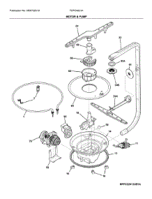 Motor & Pump parts for Frigidaire Dishwasher FDPC4221AB0A from AppliancePartsPros.com