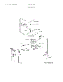 Wash System parts for Frigidaire Dishwasher FDSH4501AS3A from AppliancePartsPros.com