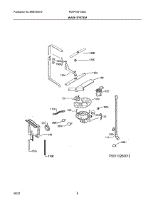 Wash System parts for Frigidaire Dishwasher FDSP4501AS0A from AppliancePartsPros.com