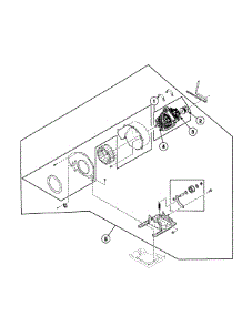 Motor Assy parts for Speed Queen Dryer FEU17AWF1702 from AppliancePartsPros.com