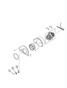 Thermostat parts for Speed Queen Dryer FEU17AWF1702 from AppliancePartsPros.com