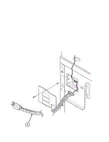 Power Cord parts for Speed Queen Dryer FEU17AWF1702 from AppliancePartsPros.com