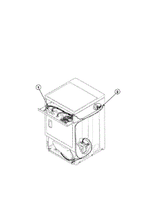 Wire Harness parts for Speed Queen Dryer FEU17AWF1702 from AppliancePartsPros.com