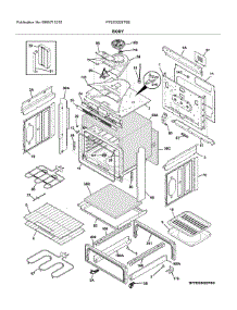 Body parts for Frigidaire Electric Range FFES3026TSE from AppliancePartsPros.com
