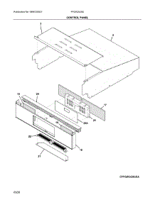 Control parts for Frigidaire Gas Wall Oven FFGW2426UBB from AppliancePartsPros.com