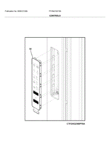 Control parts for Frigidaire Bottom-Mount Refrigerator FFHN2750TS5 from AppliancePartsPros.com