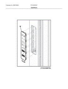 Controls parts for Frigidaire Bottom-Mount Refrigerator FFHN2750TS7 from AppliancePartsPros.com