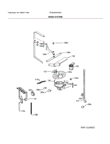 Wash System parts for Frigidaire Dishwasher FFID2459VS0A from AppliancePartsPros.com