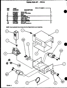 (Ffk1a / P1122301c) parts for Amana Central Air Conditioner FFK1A/P1122301C from AppliancePartsPros.com