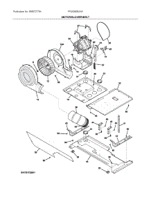 Motor / Blower / Belt parts for Frigidaire Laundry Center FFLE3900UW1 from AppliancePartsPros.com